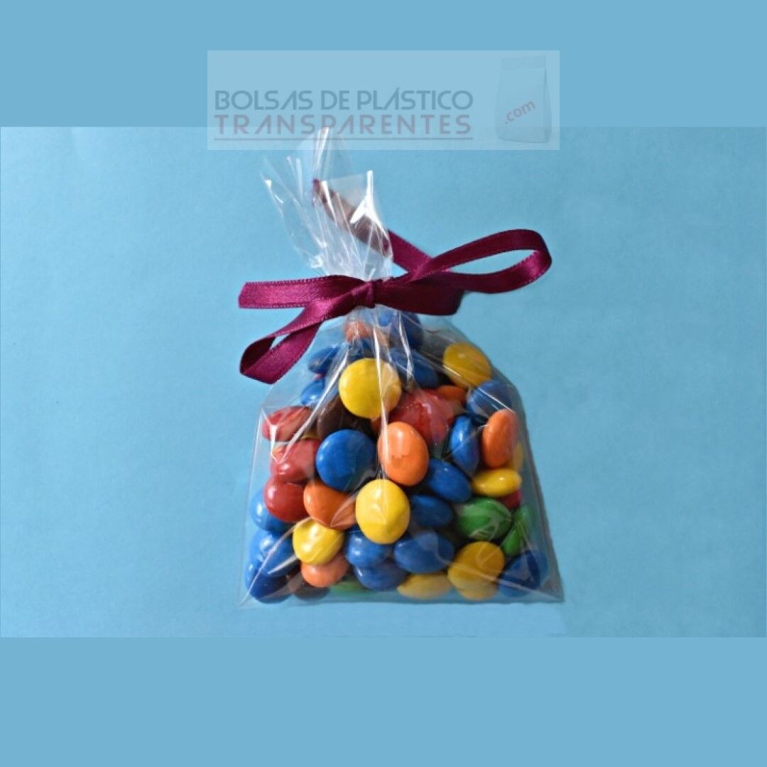 Bolsa de Plástico Transparente Polipropileno 5.5x30 cm.